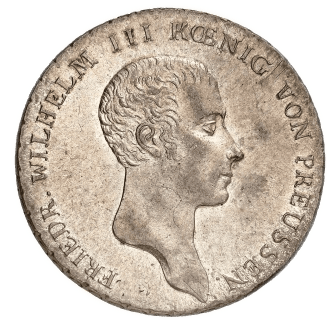 1 Thaler 1816 Friedrich Wilhelm III Avers