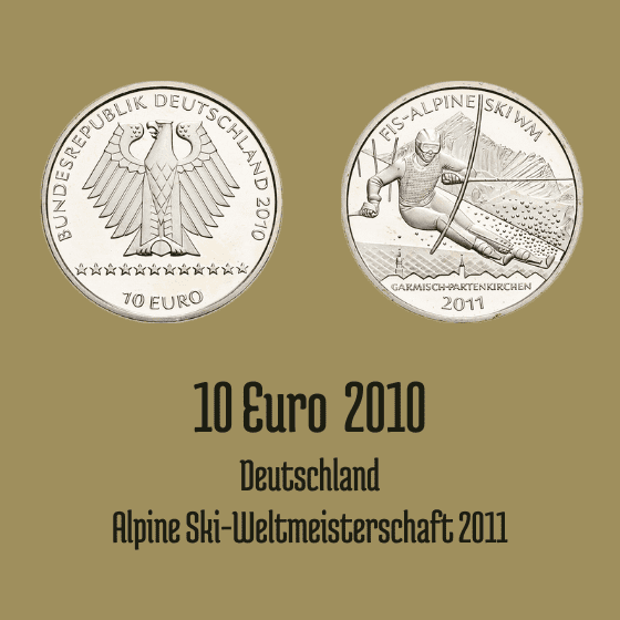 10 Euro 2010 Deutschland BRD