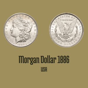 Morgan Dollar 1886 USA