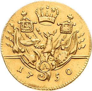 Preußische Goldmünze