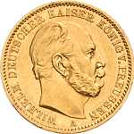 20 Mark 1872 A Wilhelm I.
