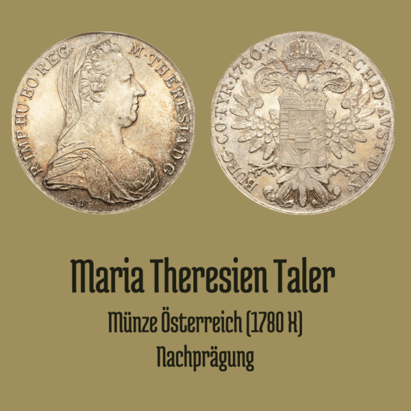 Maria Theresien Taler 1780 Nachprägung