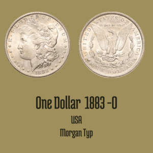 Morgan Dollar 1883 “O” USA
