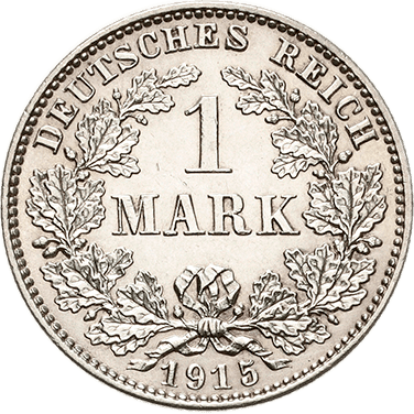 1 Mark 1915 E Deutsches Reich