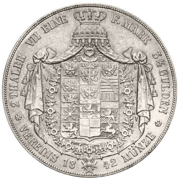 Doppeltaler 1842 Brandenburg-Preussen