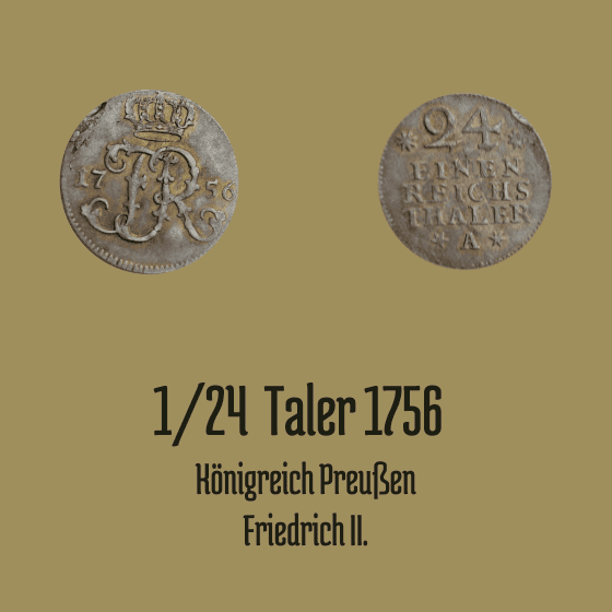 1/24 Taler 1756 Brandenburg-Preussen