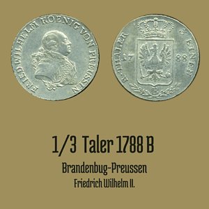 1/3 Taler 1788 B Königreich Preußen