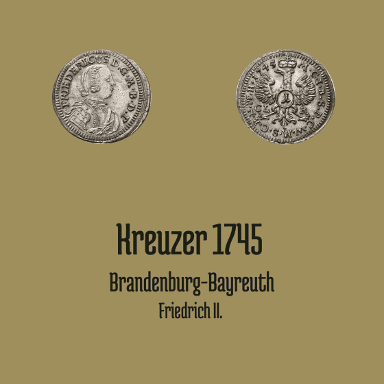 Kreuzer 1745 Brandenburg-Bayreuth