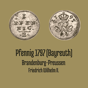 1 Pfennig 1797 B Ansbach-Bayreuth