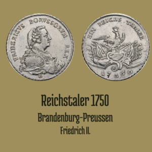 Reichstaler 1750 A Brandenburg-Preussen