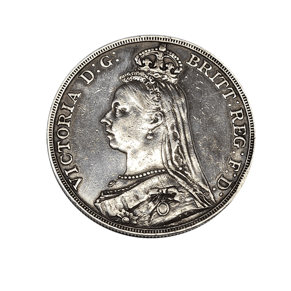 Crown 1889 Victoria Großbritannien