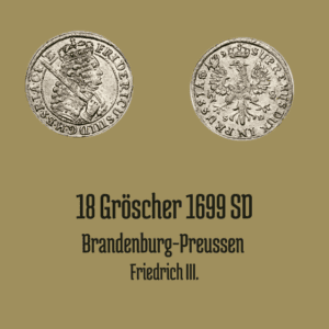 18 Gröscher 1699 E Königsberg