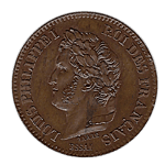 1 Centimes 1842 Luis Philippe Frankreich 