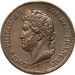 10 Centimes 1839 Ludwig Philippe I. 