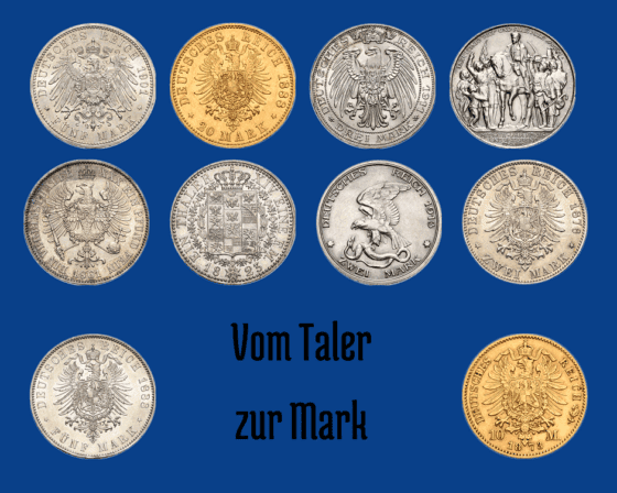 Vom Taler zur Mark: Währungspolitik im Deutschen Kaiserreich!