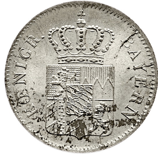 1 Kreuzer 1839 Bayern