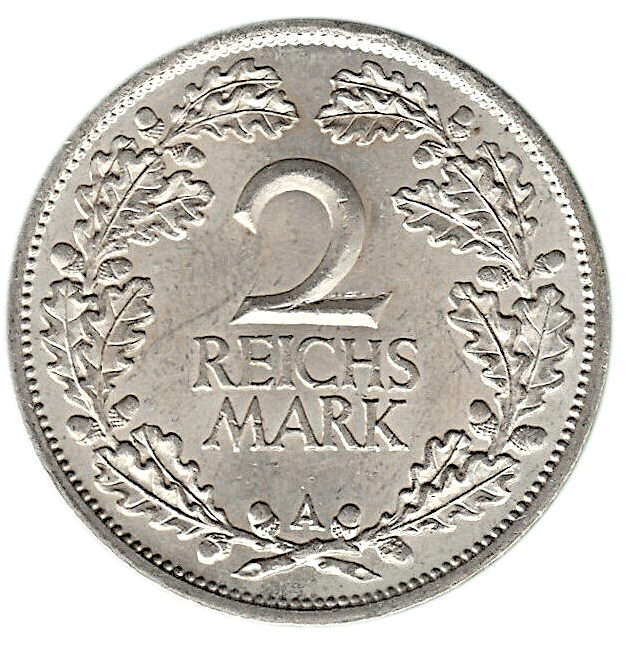 2 Reichsmark 1925 A
